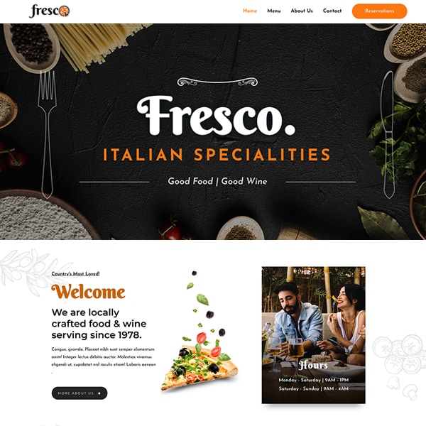 italiensk restaurant